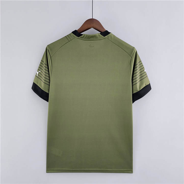 22/23 AC Milan Third Dark Green Soccer Jersey Football Shirt - Click Image to Close